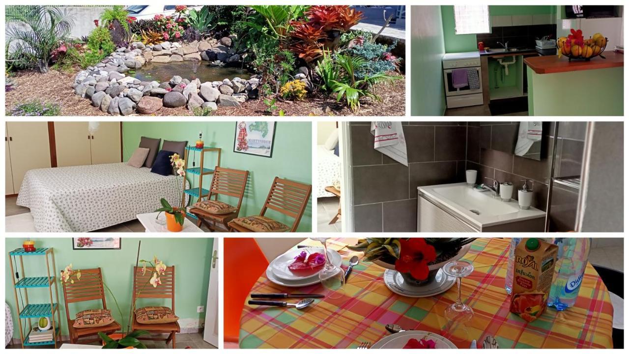 Paradis Cache - Confort Terrasse - Kybo Karaib Location - Pkg - Mtgne Сент-Марі Екстер'єр фото
